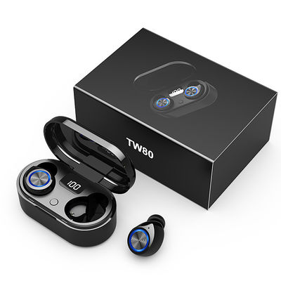 Suara Stereo HiFi TWS TW80 V4.2 Headphone Bluetooth Target Kecil