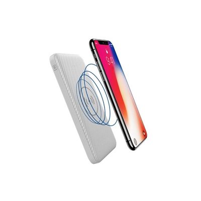 Baterai Li Polymer 5W 8000mAh Wireless Portable Power Bank