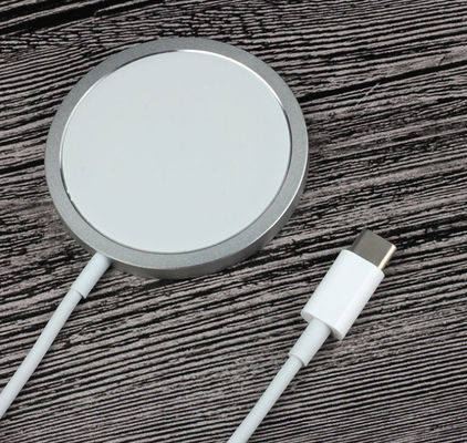 Kabel 1M 15W Tipe C Port Qi Wireless Magsafe Charger Untuk iPhone