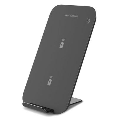 Pengisi Daya Nirkabel 10W Double Coil Vertikal Untuk Samsung