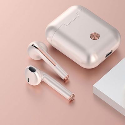J18 TWS Bluetooth 5.0 Earphone PK Air 2 Dengan Lubang Suara HIFI