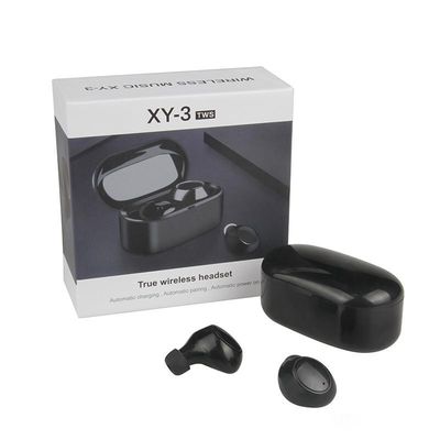 TWS 60mAh Earbud Nirkabel Ringan Headset Bluetooth Binaural