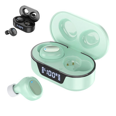 Earbud Bluetooth Nirkabel Tahan Air 400mAh Cerdas Dengan Mikrofon