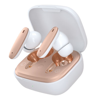 5.0 Headset Bluetooth Anc Bluetooth Earbud Stereo Tws Dengan Pembatalan Kebisingan Aktif