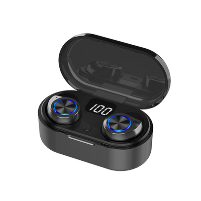 OEM Berganti Nama TW80 Earphone Wireless LED Display BT 5.0 Headphone Headset Nirkabel Earphone TW80