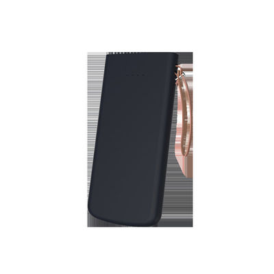 Lapisan Karet Berwarna-warni 138mm Portable Dual USB Power Bank