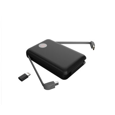 Kabel Inbuilt ABS 22.3mm Wired Power Bank