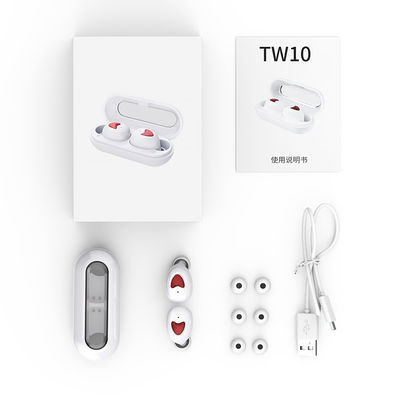 Master Slave Switching OEM TW10 Earbud Stereo Nirkabel Sejati