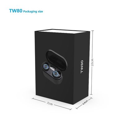 Pemasangan Otomatis TW80 100g Earphone Di Telinga Nirkabel
