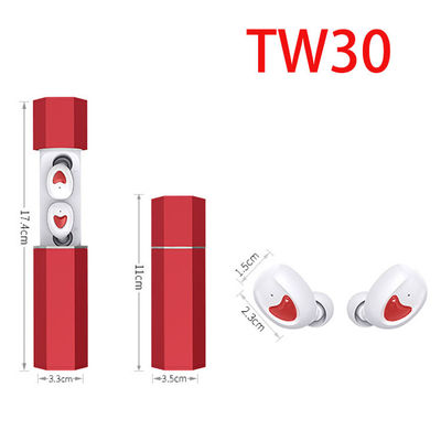 Sistem Peringatan Ancaman Earphone Nirkabel Kedap Air TW30 Kedap Air