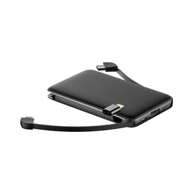 Baterai Polimer 111g 13.1mm Bank Daya Berkabel