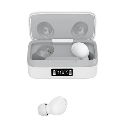 Tampilan Digital Pengisian Magnetik 39mm Olahraga Nirkabel Bluetooth Earbud