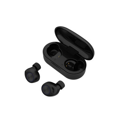Transmisi Panggilan Binaural Earphone Bluetooth Olahraga 15M 40mAh