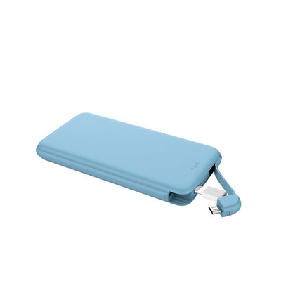 Output USB Ganda 186g 14mm Bank Daya Kabel Inbuilt