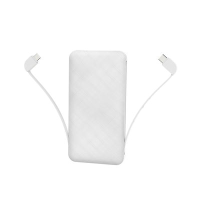 Kabel Inbuilt 10000mAh 210g Ultra Slim Power Bank