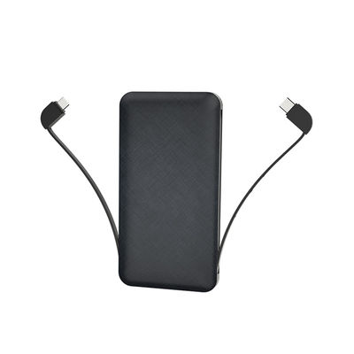 Kabel Inbuilt 10000mAh 210g Ultra Slim Power Bank