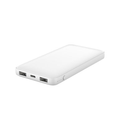 Tidak Ada Goresan 218.5g 136mm Portable Dual USB Power Bank