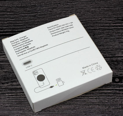 Kabel 1M 15W Tipe C Port Qi Wireless Magsafe Charger Untuk iPhone