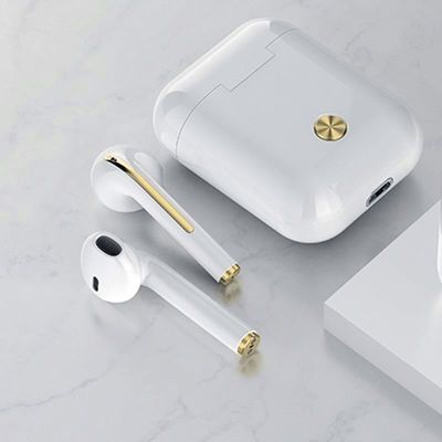 35mAh J18 Kontrol Sentuh Nirkabel Bluetooth Earbud