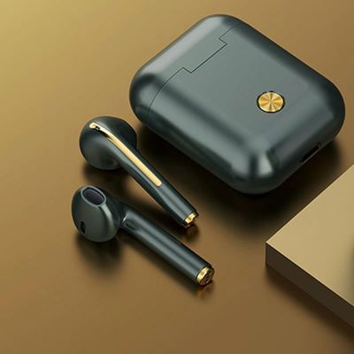 35mAh J18 Kontrol Sentuh Nirkabel Bluetooth Earbud