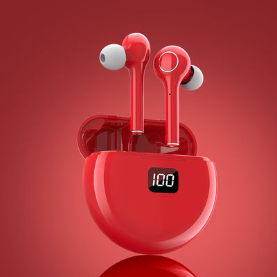 Antarmuka Tipe C TW13 Wireless Bluetooth 5.0 Earbud Semi In Ear