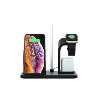 Pengisian Cepat 3 In 1 Pengisi Daya Nirkabel Multifungsi Untuk Smartphone
