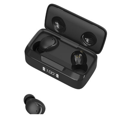 Kontrol Sentuh FCC Earbud Bluetooth Nirkabel Sejati Untuk Ponsel Cerdas