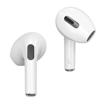 HiFi Stereo 350mAh Earbud Nirkabel Ringan Dengan Casing Pengisi Daya