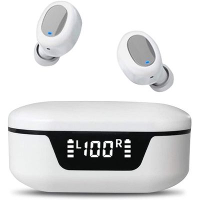 Gym TW16 Kontrol Sentuh Earbud Nirkabel Ringan Untuk Ponsel