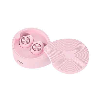 FCC V5.0 Earbud Stereo Nirkabel Sejati Headphone Mini In Ear Bluetooth