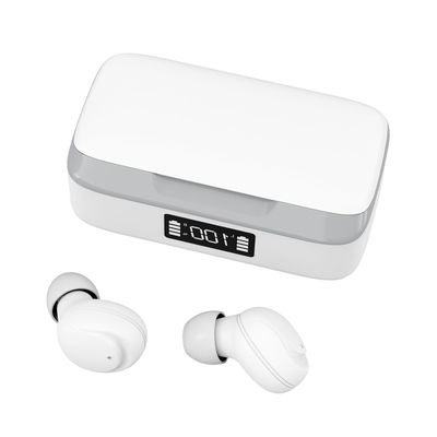 RoHs TWS Headphone Bluetooth Tahan Keringat Earbud Stereo Nirkabel Mini
