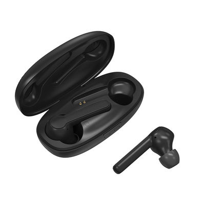 CE RoHs 15m Twins Earbud Nirkabel Headphone Bluetooth 5.0 Ergonomis