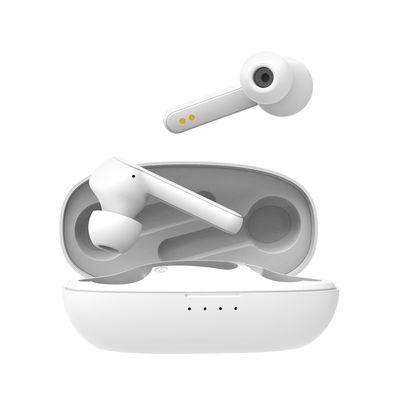 CE RoHs 15m Twins Earbud Nirkabel Headphone Bluetooth 5.0 Ergonomis
