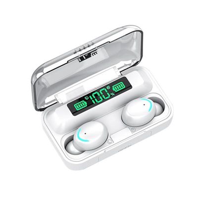 RoHs Tws Bluetooth 5.0 Earbud STouch 9D Stereo F9 Headset Nirkabel Sejati 5.0