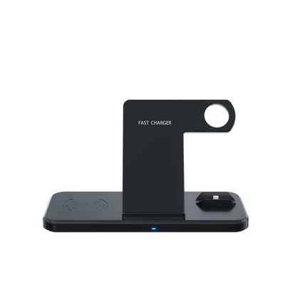 N51 4 In 1 Pengisi Daya Telepon Nirkabel Portabel Power Bank Qi Pengisi Daya Nirkabel