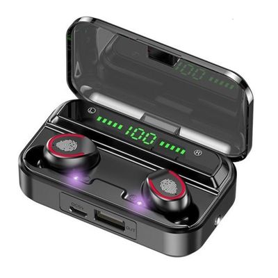 IPX 4 Portabel Nirkabel Bluetooth Earbud UV Sterilisasi TWS Earphone