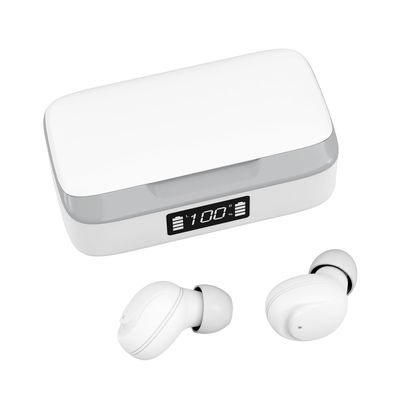 Tampilan LED 18D Ipx7 Earbud Bluetooth Tahan Air Headphone Anc Nirkabel