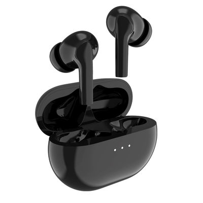 Baterai 300mAh Kebisingan Membatalkan Earphone Earbud Bluetooth Nirkabel